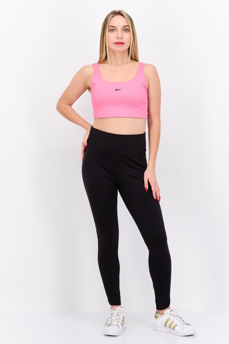 Reebok Women Sportswear Fit Sleeveless Training Top, Pink - Image 4